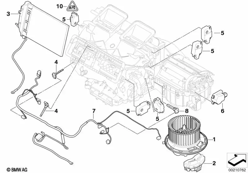 A/C Electrical Components diagram