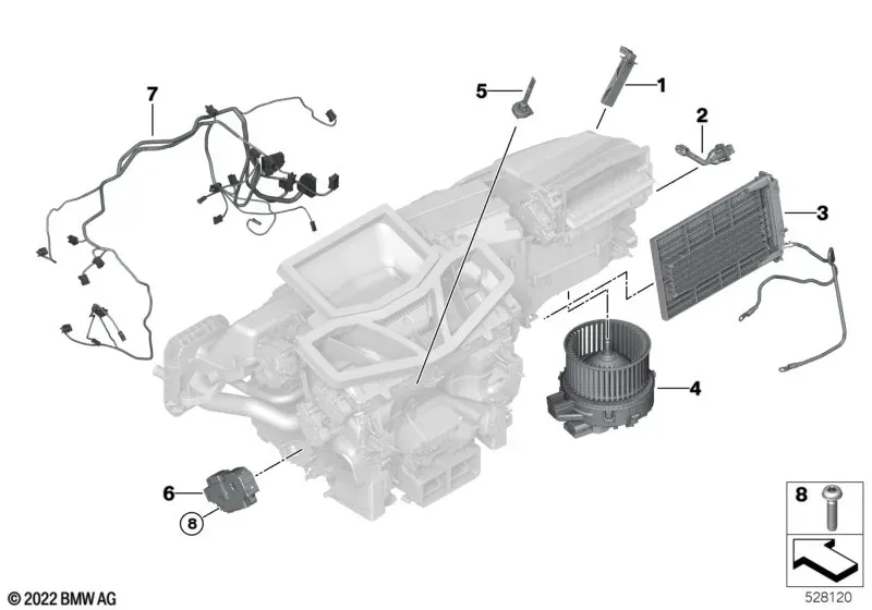 A/C Electrical Components diagram