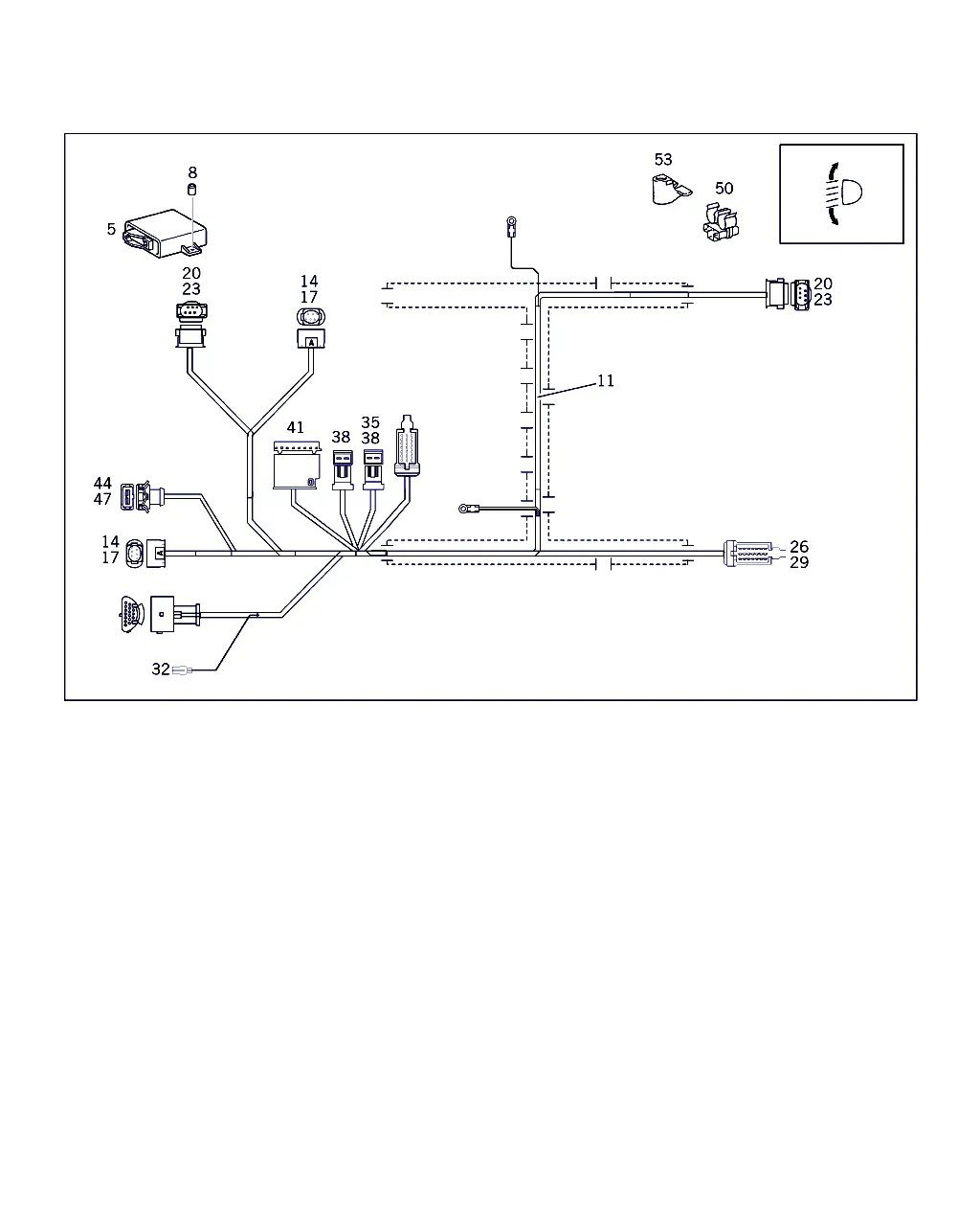 Headlight Leveling Wiring diagram