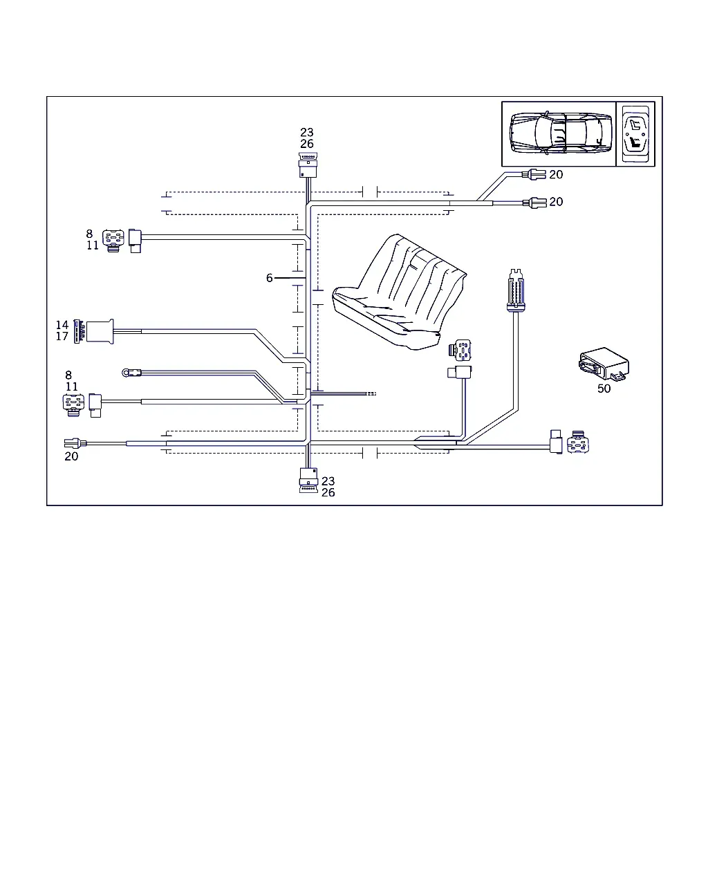 Seat Heating Wiring Harness diagram