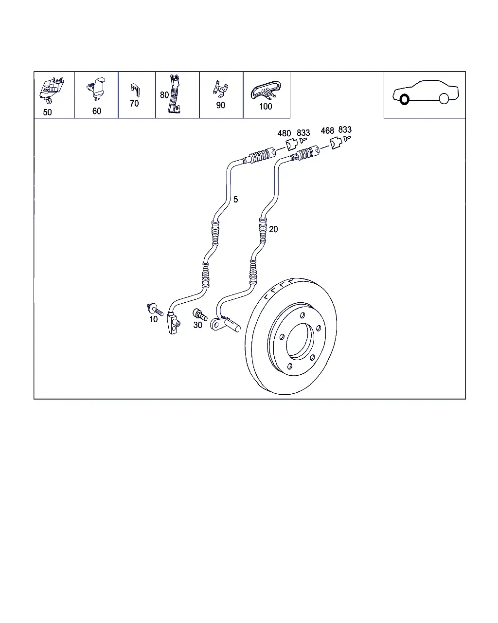Front Axle Wiring Harness diagram