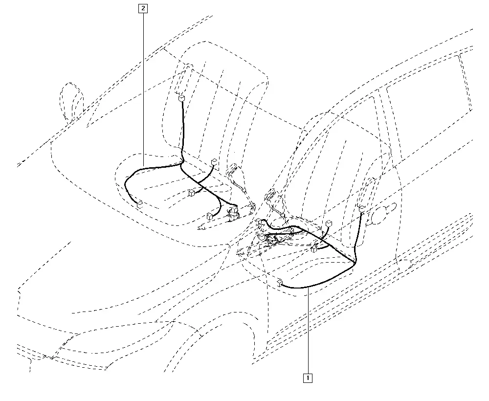 Seat Belt Wiring diagram