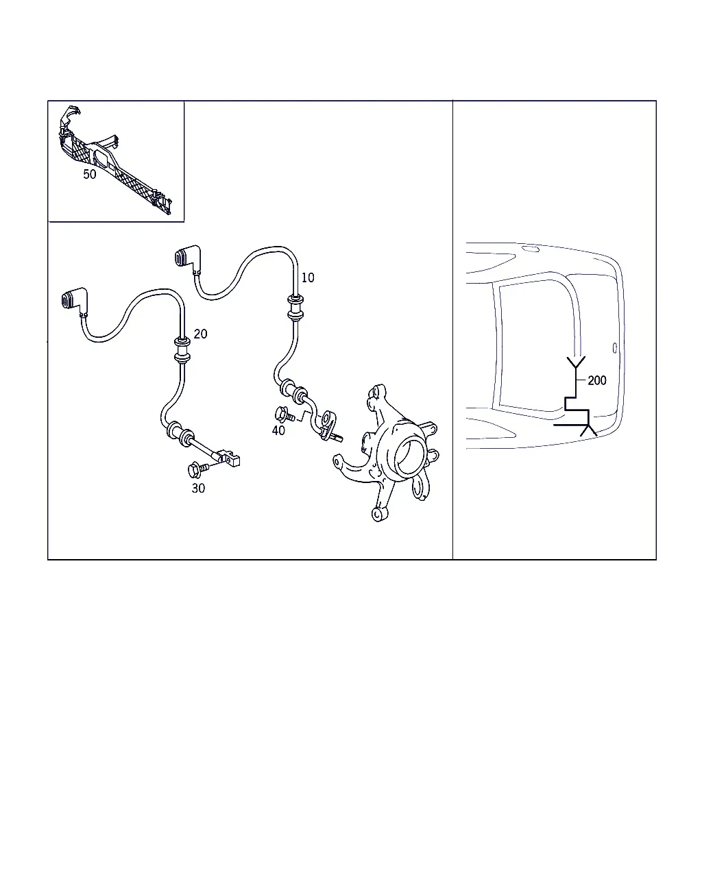 Rear Axle Wiring Harness diagram