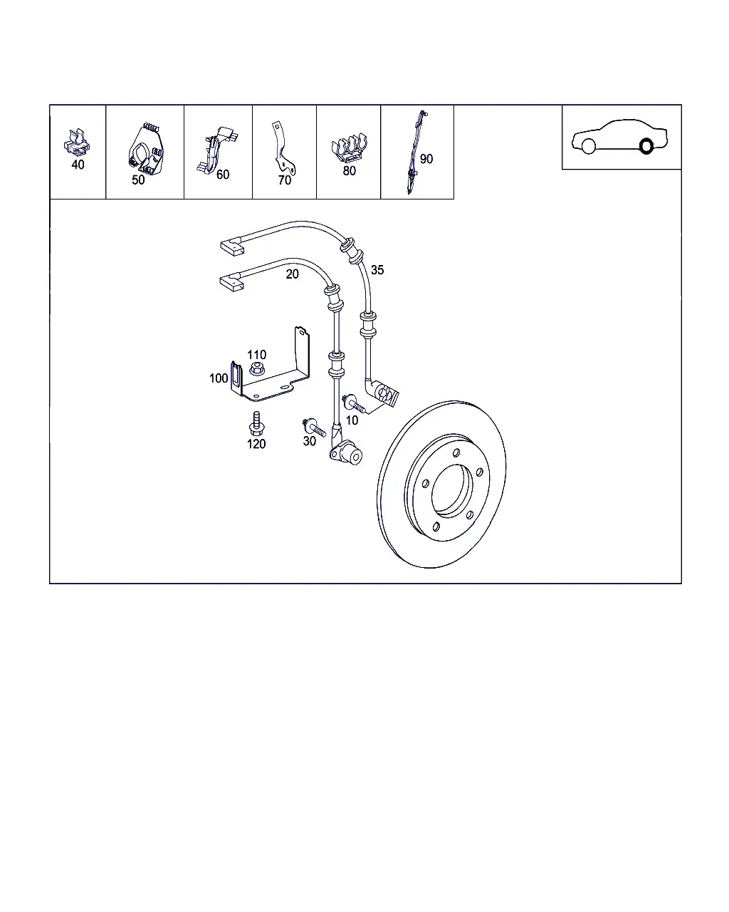 Rear Axle Wiring Harness diagram