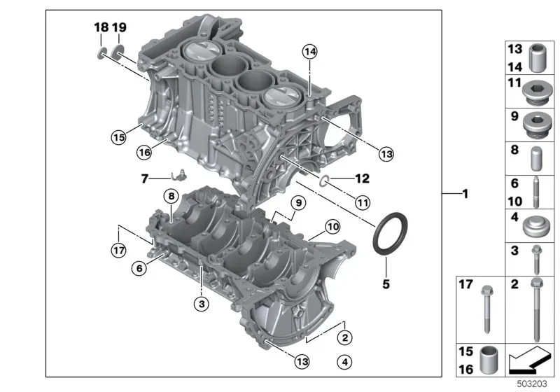 Cylinder block diagram