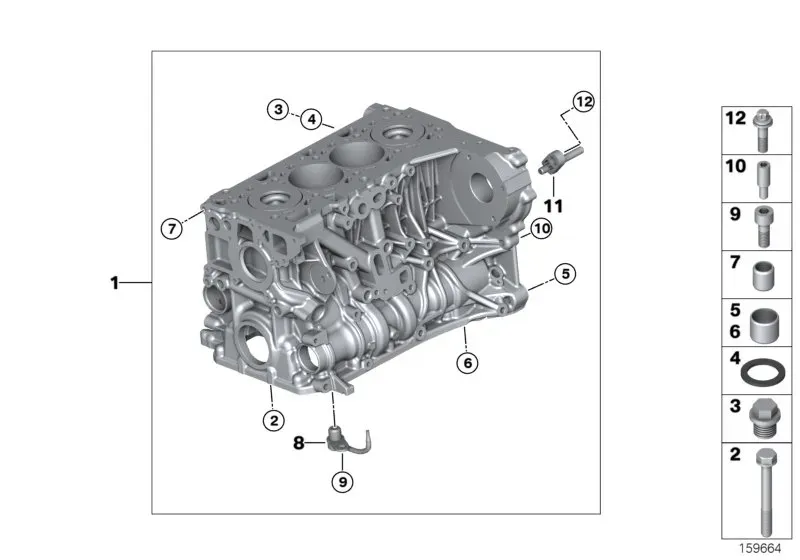 Cylinder block diagram
