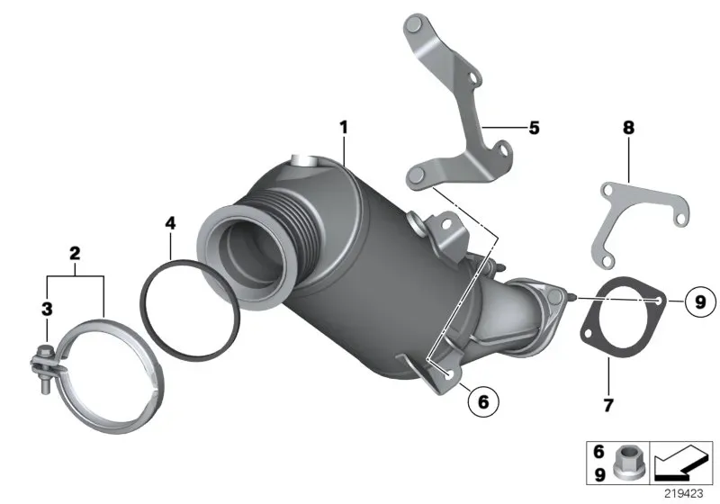 Catalytic converter diagram