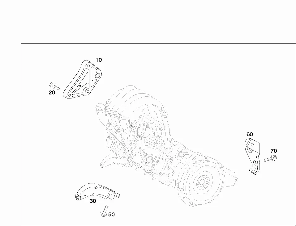 Engine support diagram