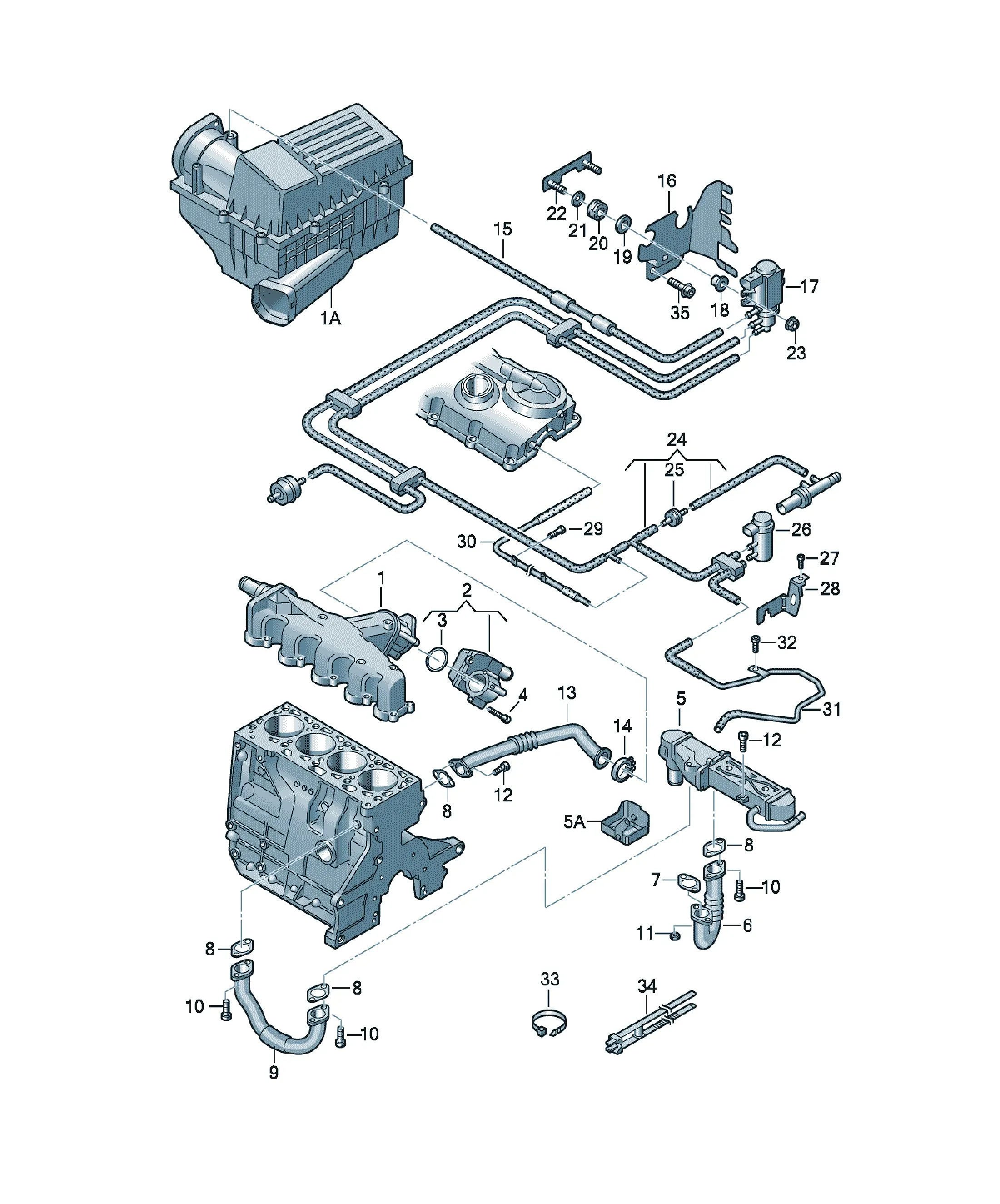 EGR system diagram
