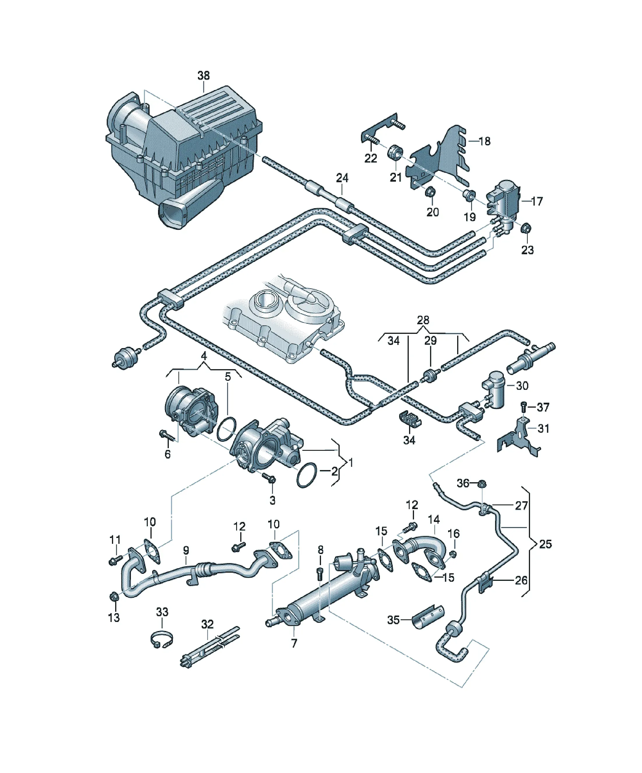 EGR system diagram