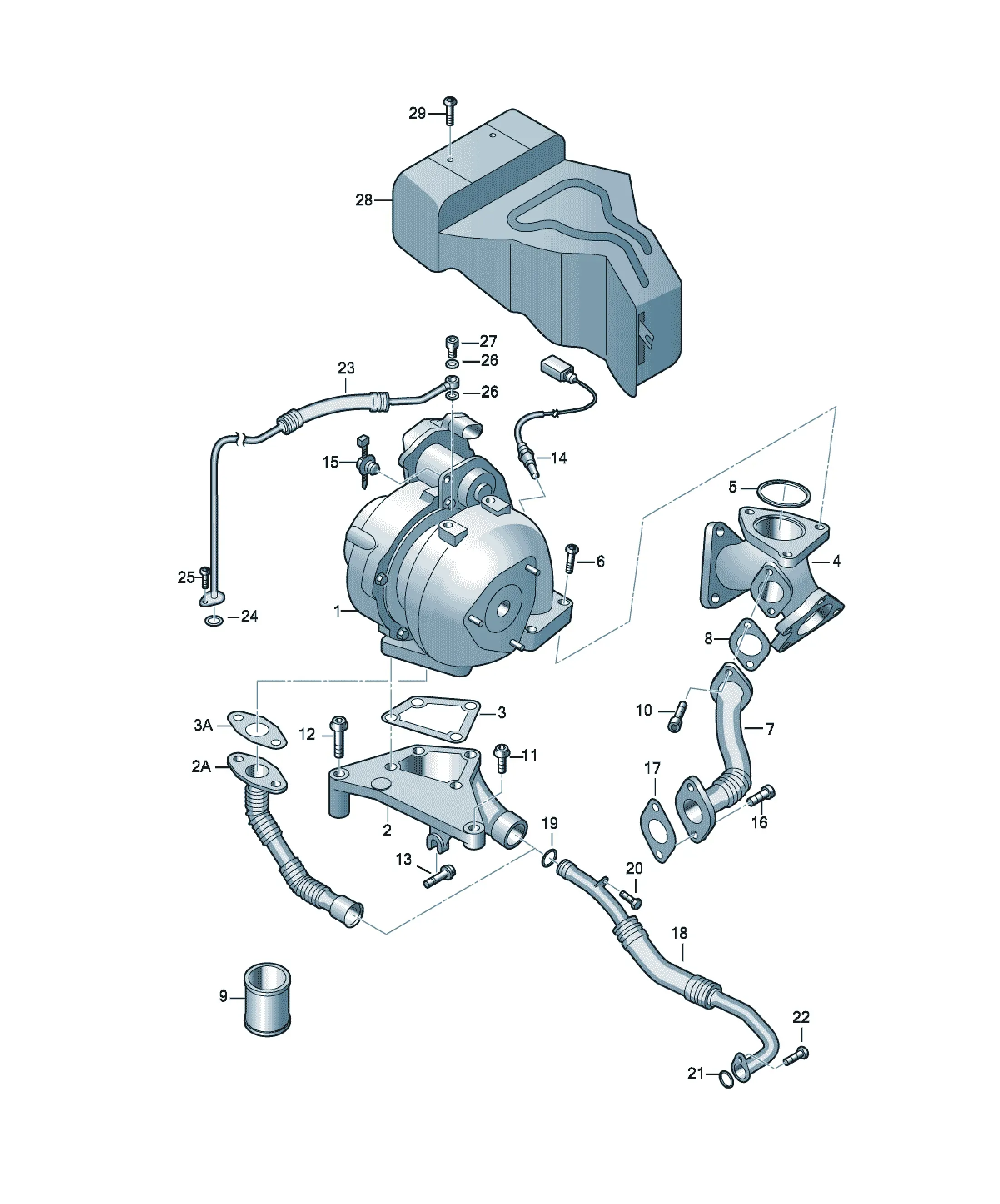 Turbocharger diagram
