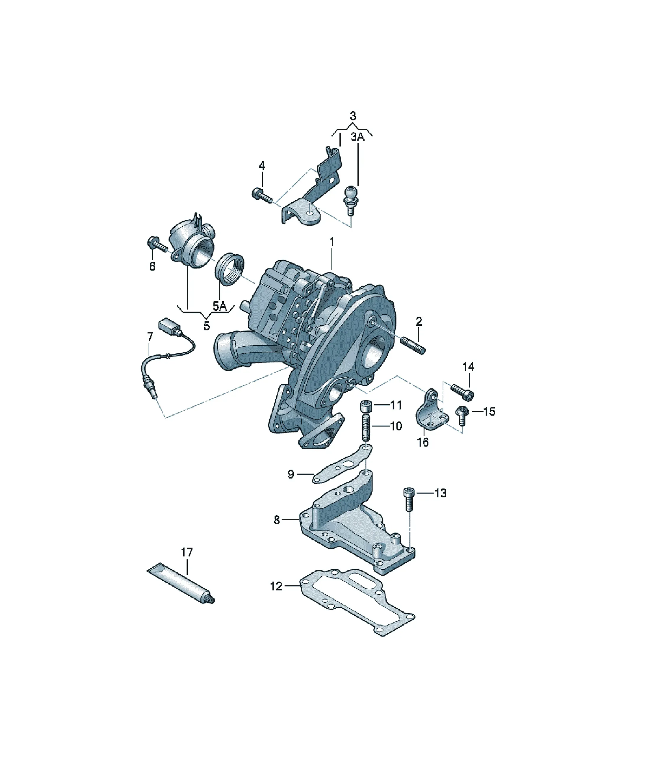 Turbocharger diagram