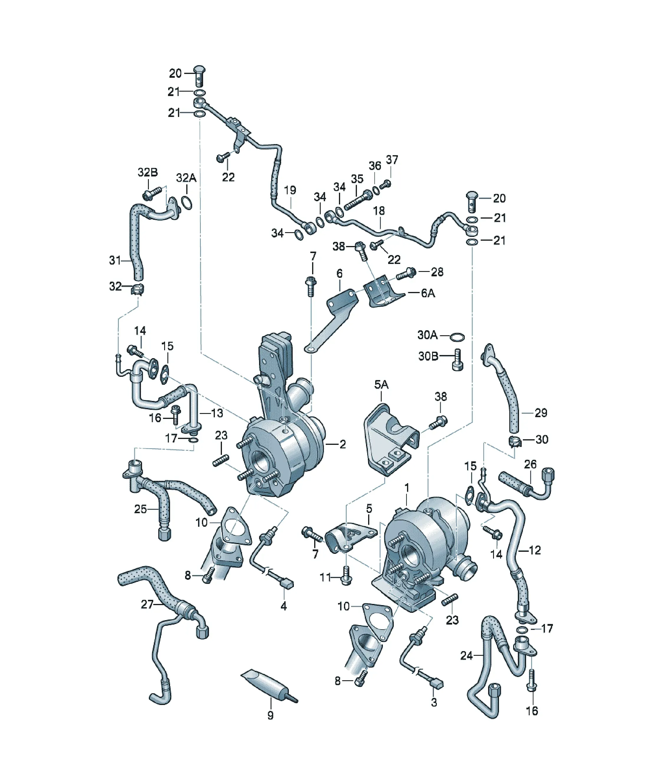 Turbocharger diagram