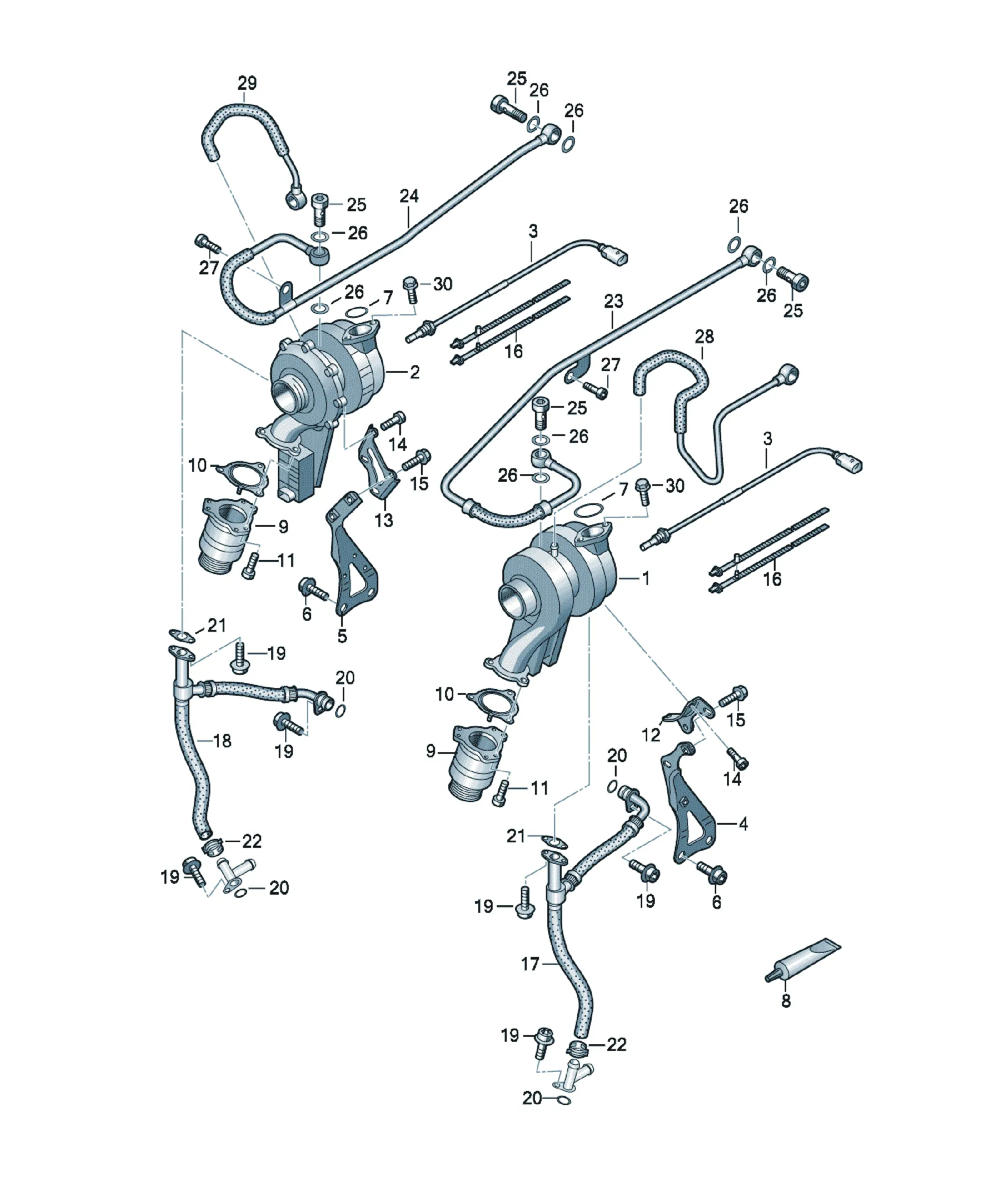 Turbocharger diagram