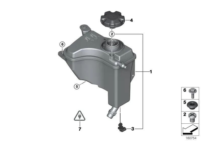 Expansion tank diagram