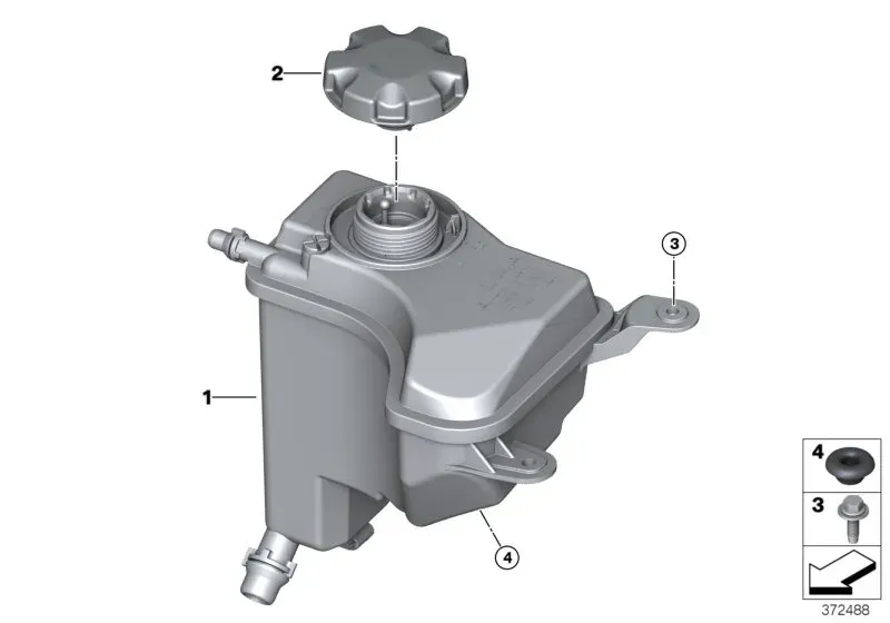 Expansion tank diagram