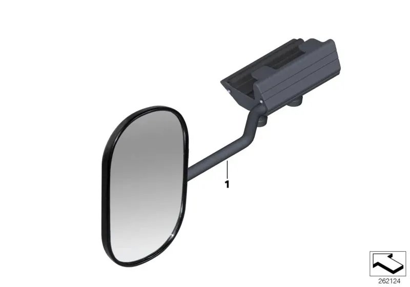 Exterior mirror diagram