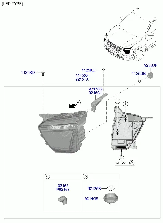 Фары diagram