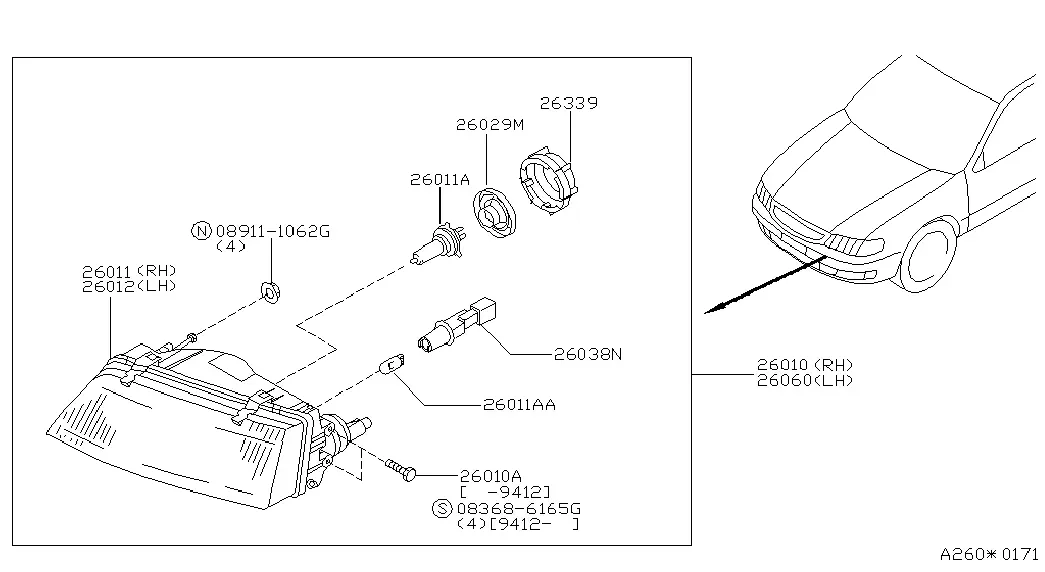 Headlights and Wiring diagram