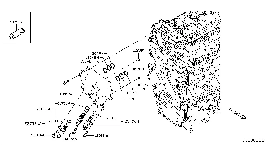 Camshaft Phaser diagram