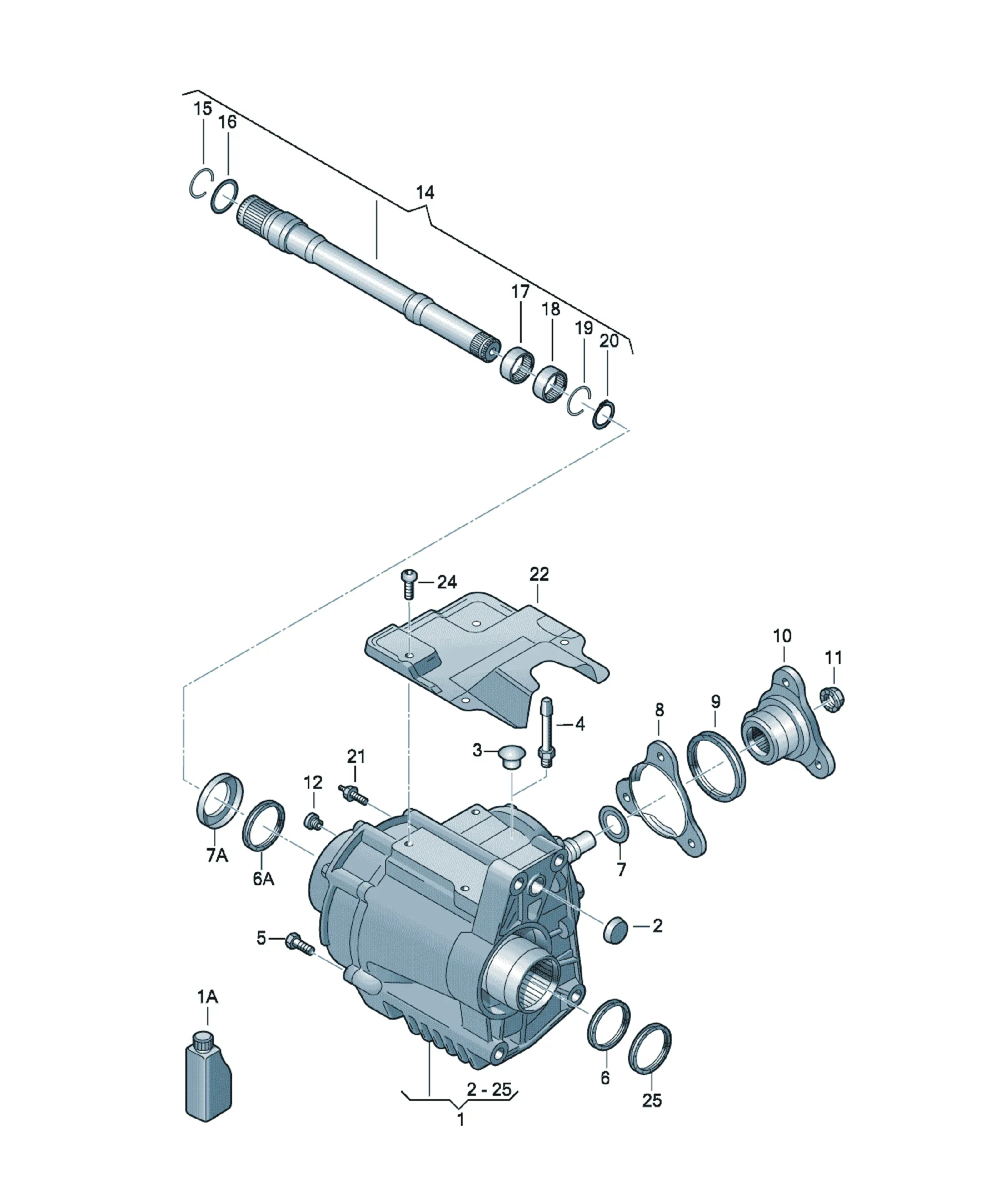 Transfer box diagram