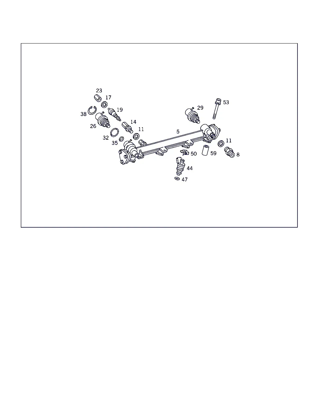 Fuel Injectors and Rail diagram