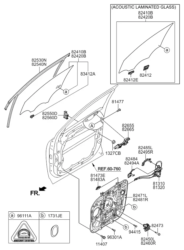 Front door diagram