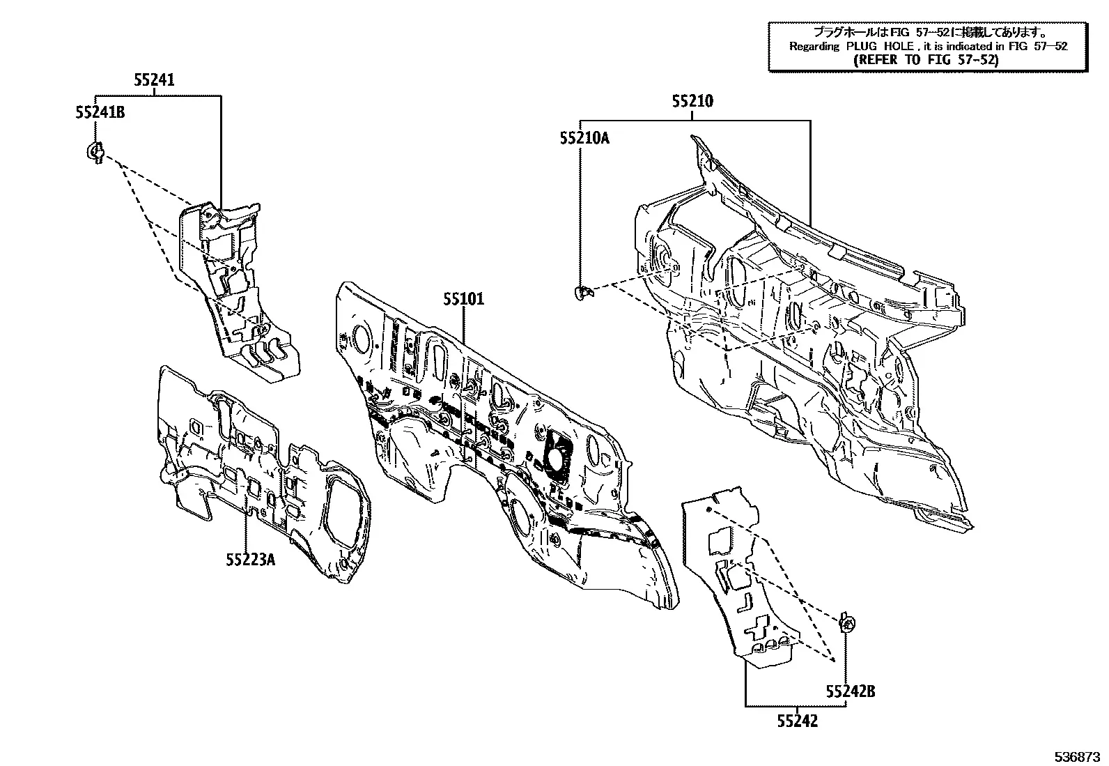Dash panel diagram