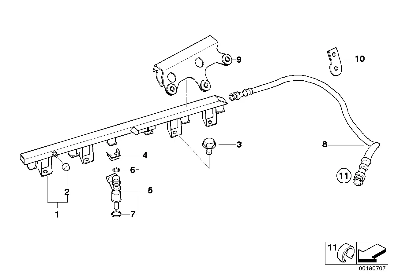 Fuel injector diagram