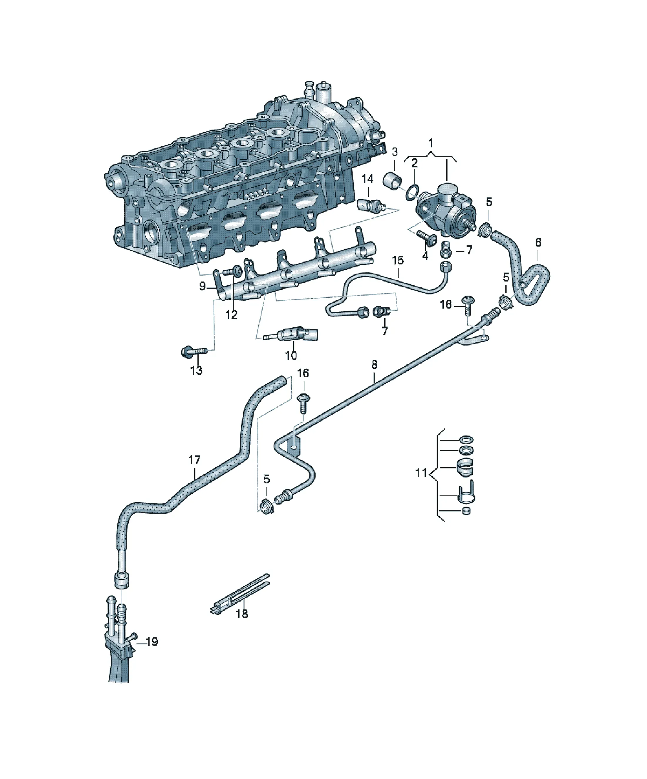 Fuel system diagram