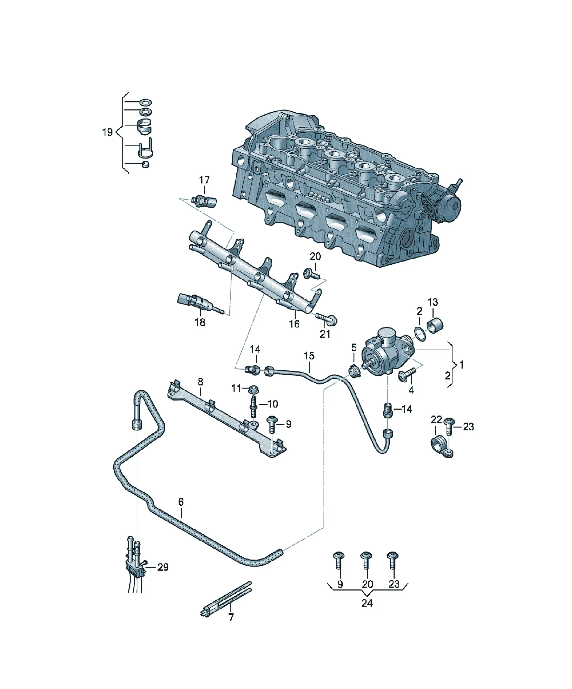 Fuel system diagram
