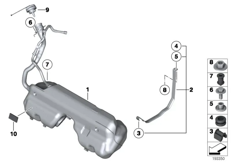 Fuel tank diagram