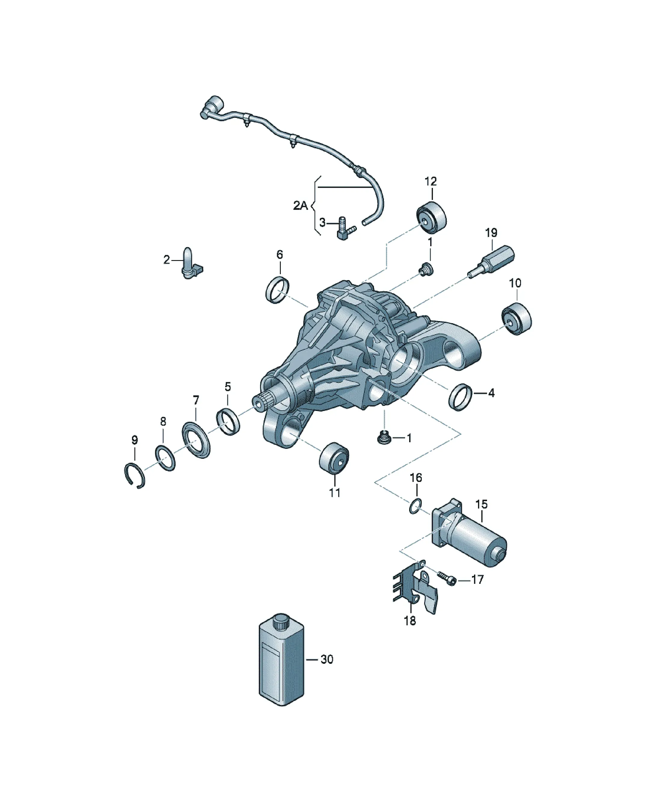 Gearbox seals diagram