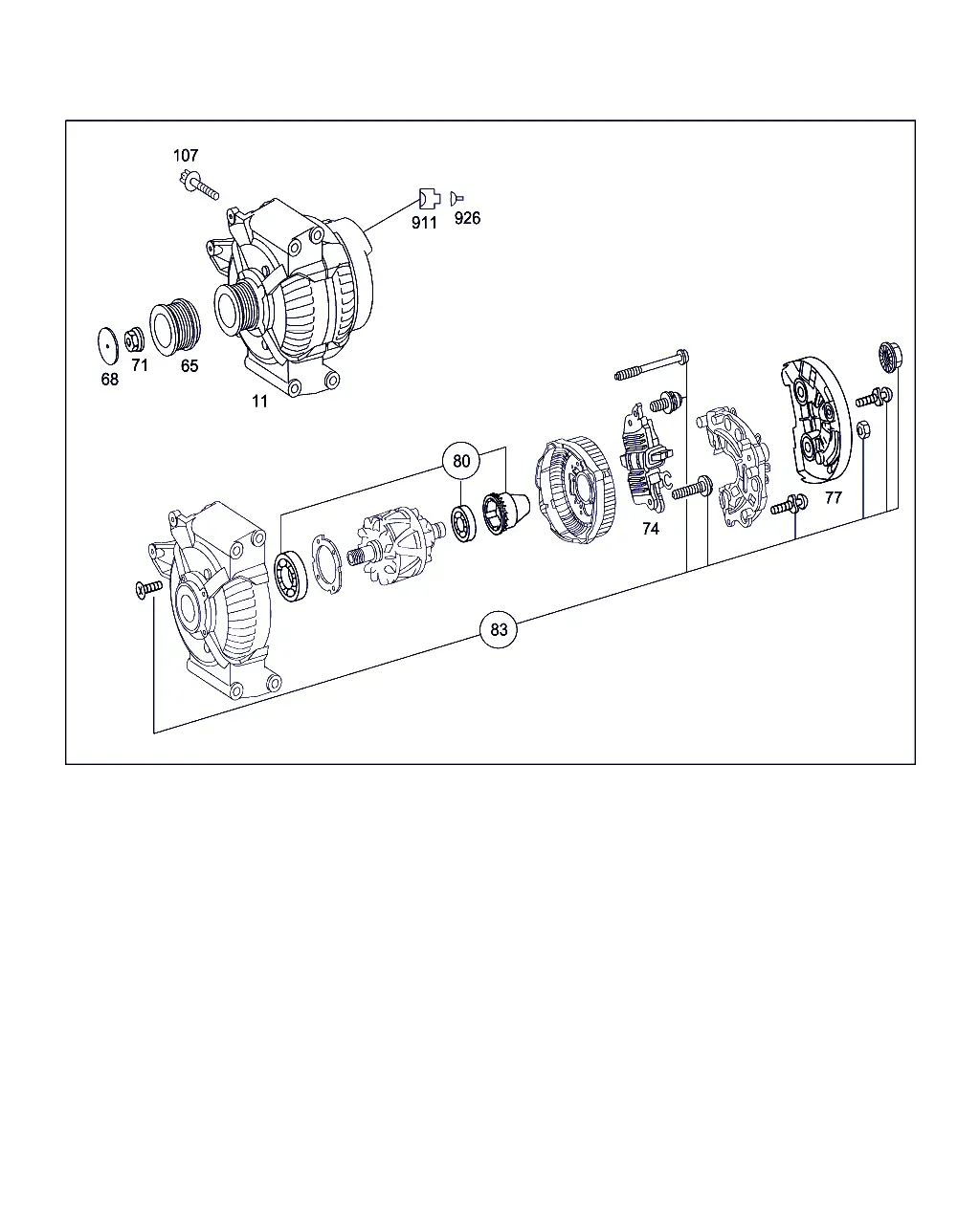 Alternator diagram