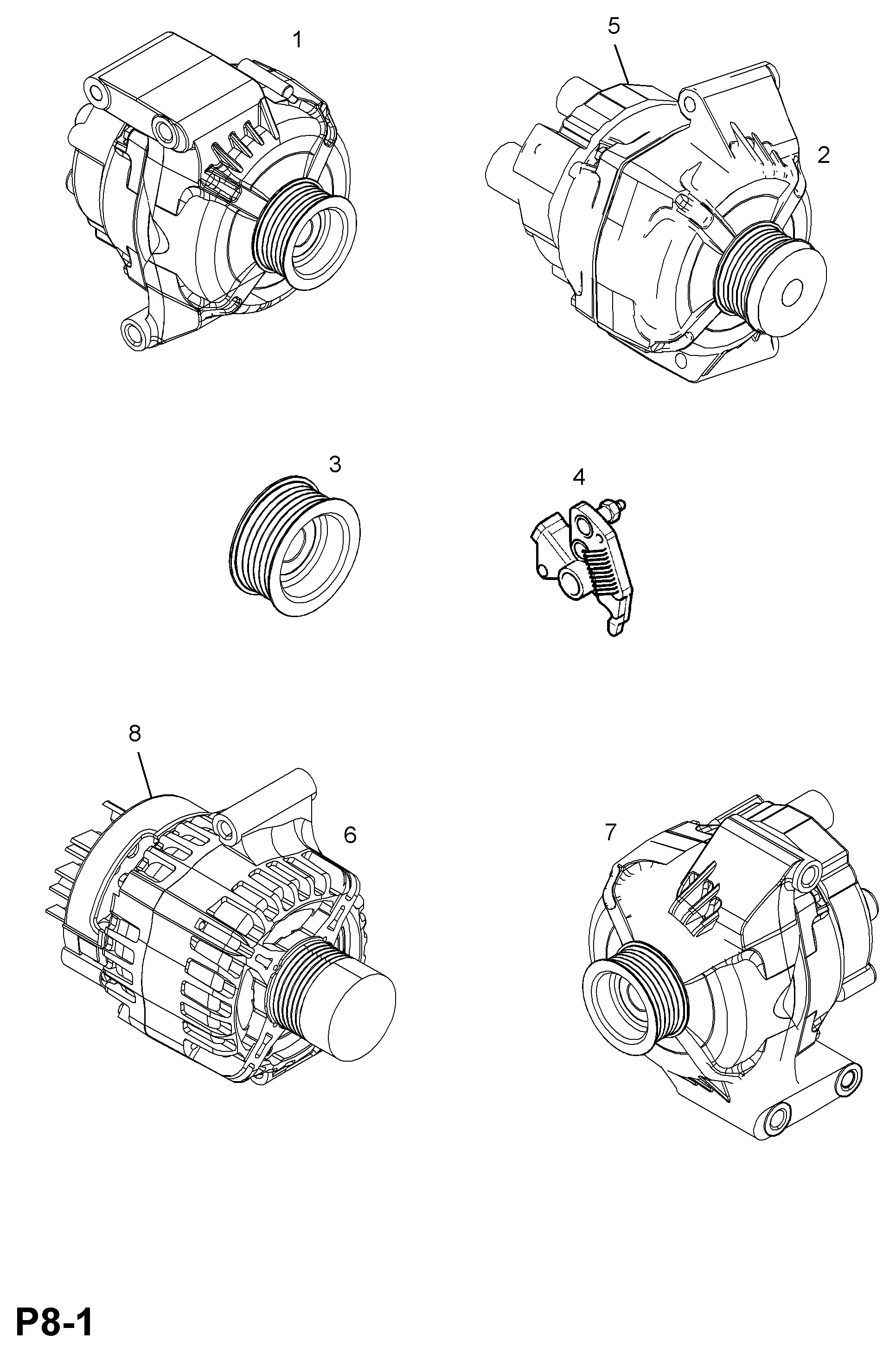 Alternator diagram