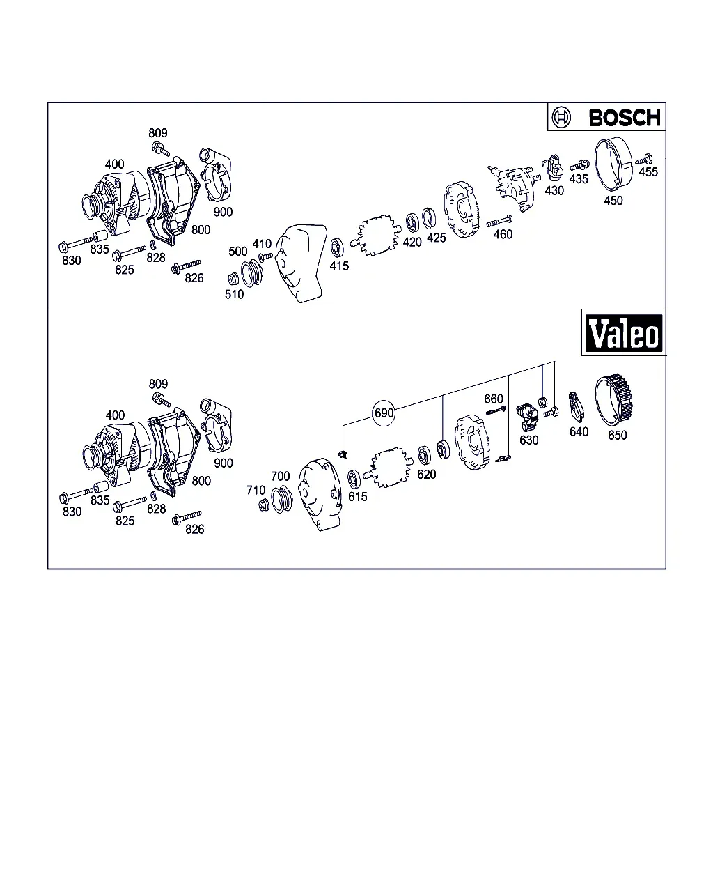 Alternator diagram