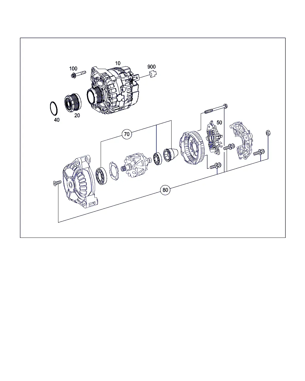 Alternator diagram