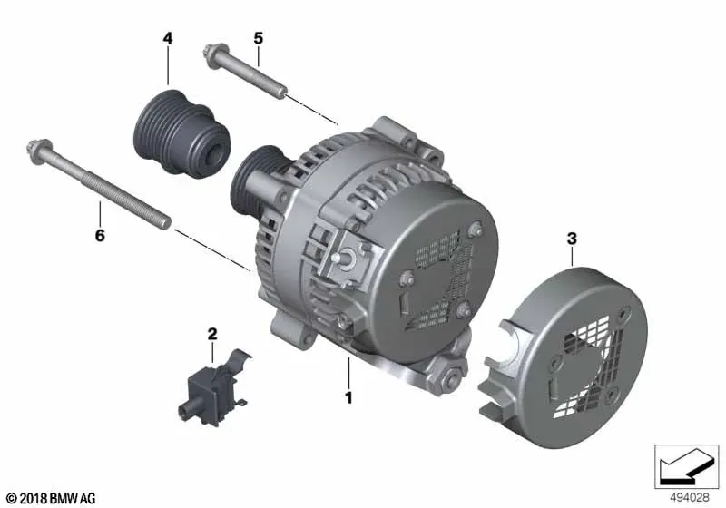 Alternator diagram