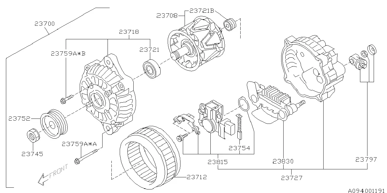 Alternator diagram