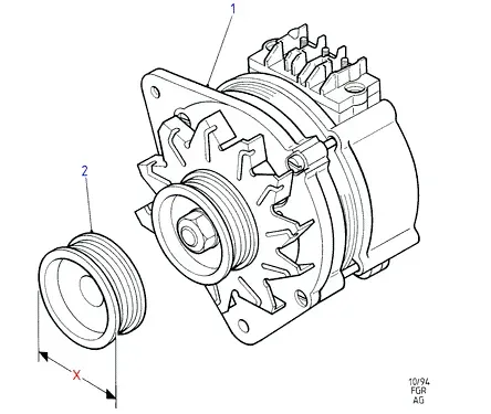 Alternator diagram