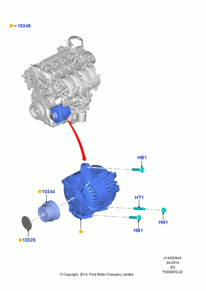 Alternator diagram