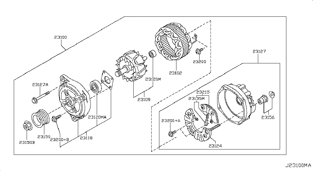 Alternator diagram