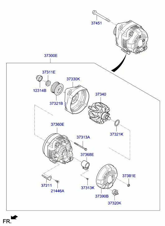 Alternator diagram
