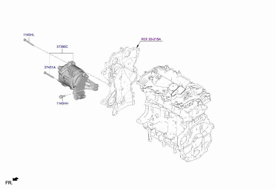 Alternator Assembly diagram