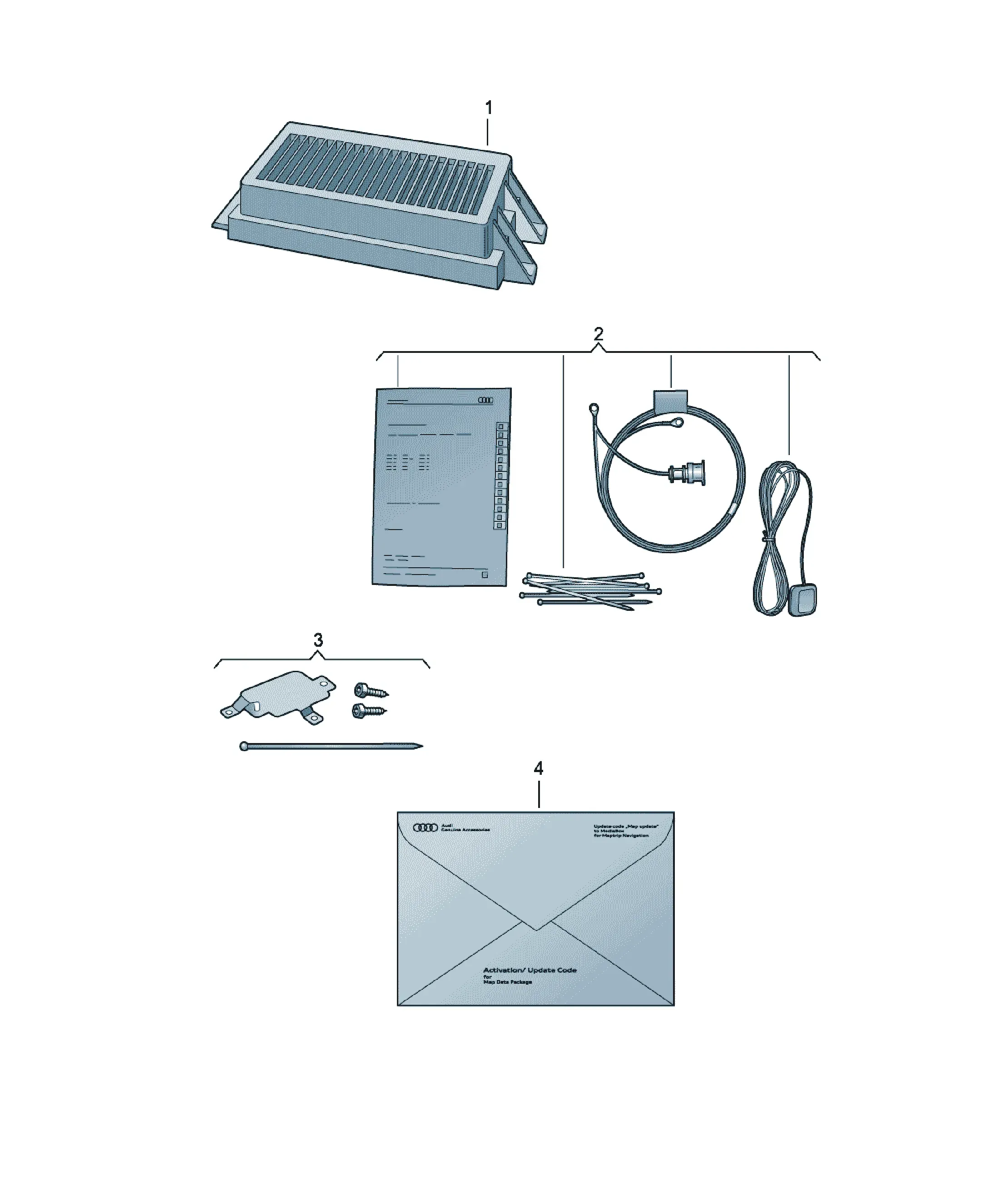Multimedia equipment diagram
