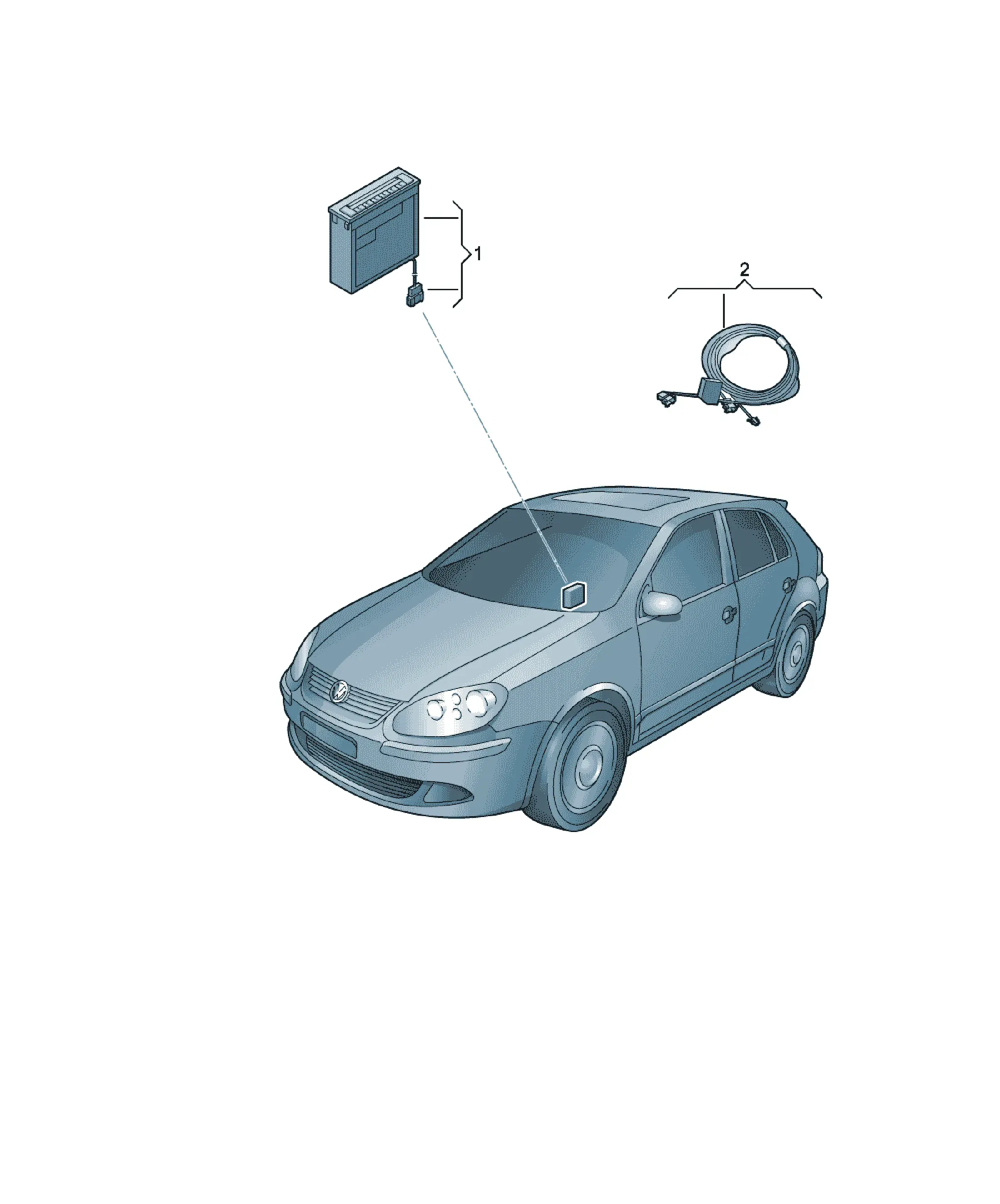 Audio system diagram