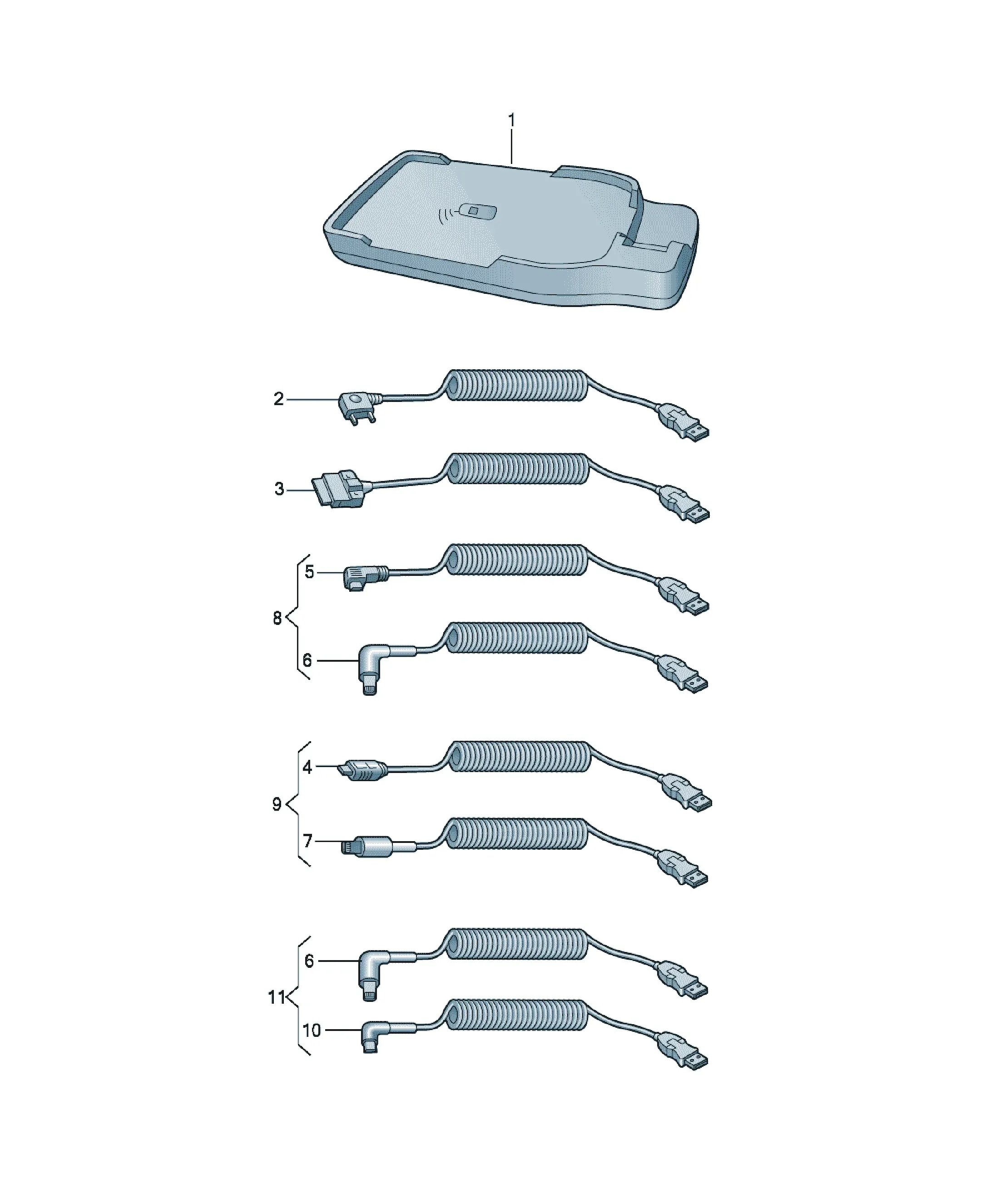 Phone holder diagram