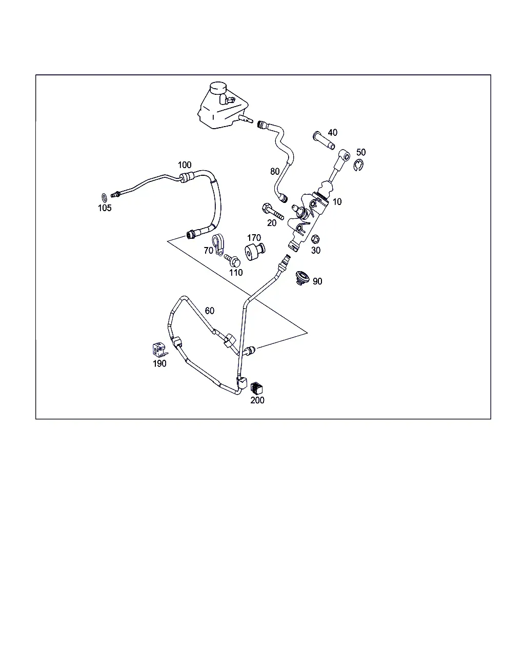 Clutch Hydraulic System diagram