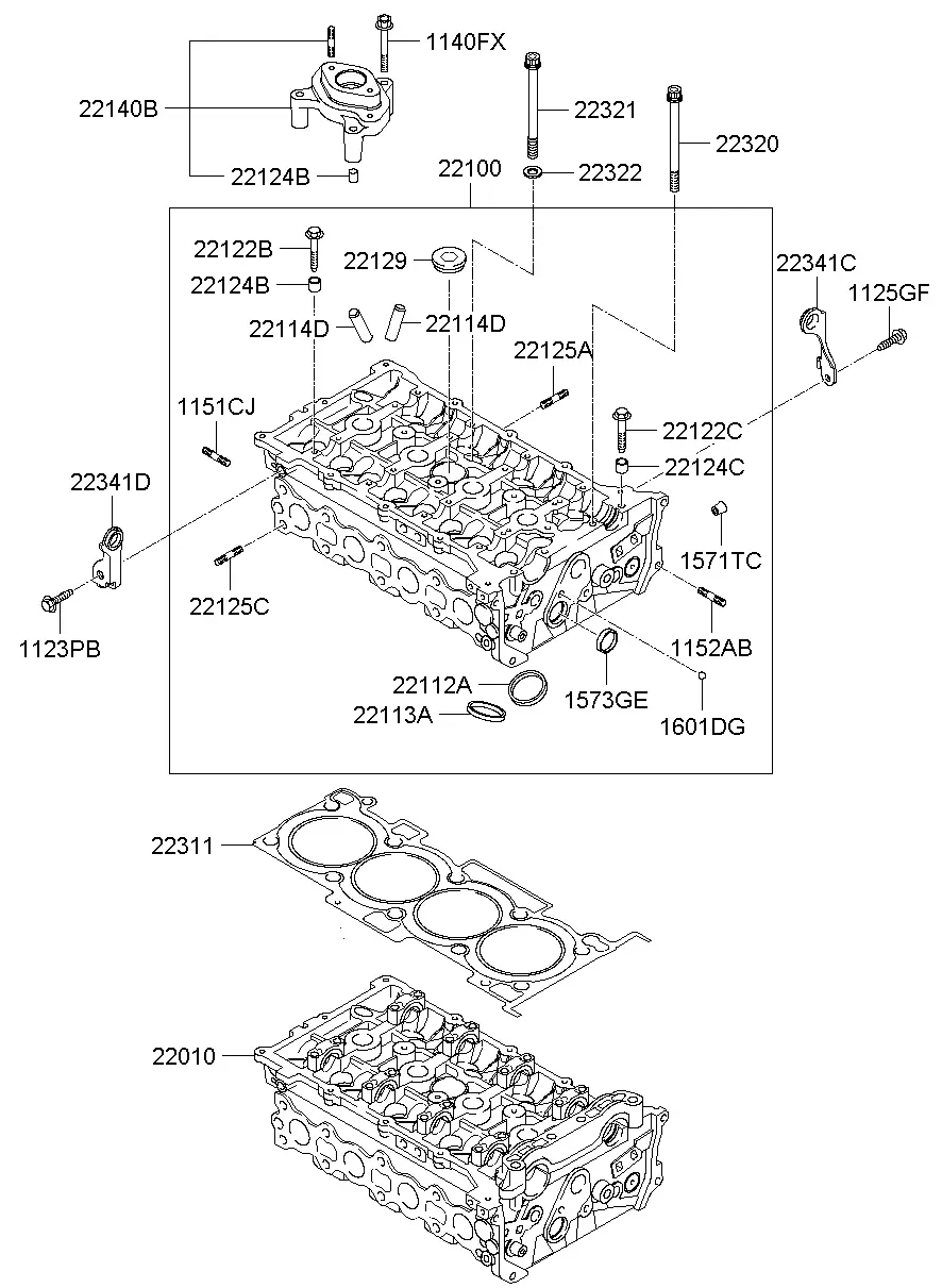 Cylinder Head diagram