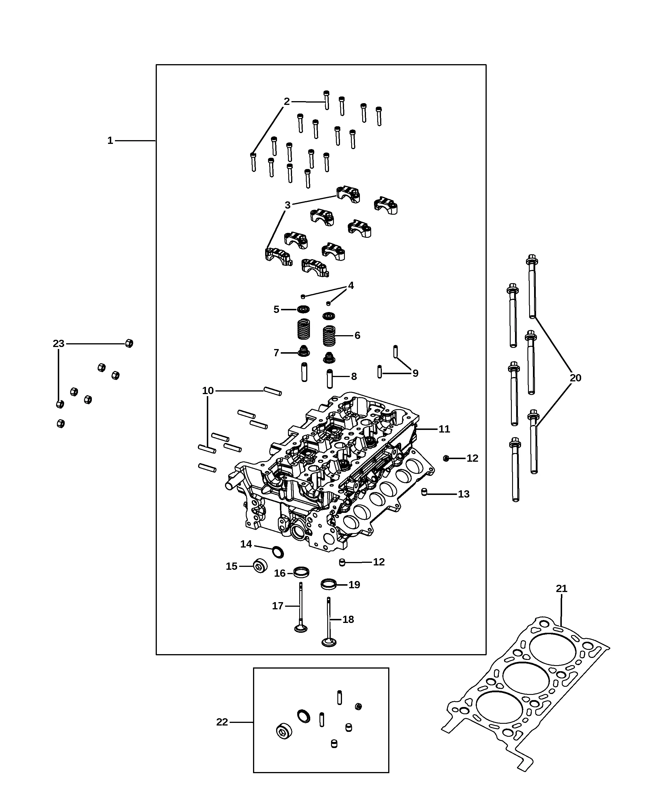 Cylinder Head diagram